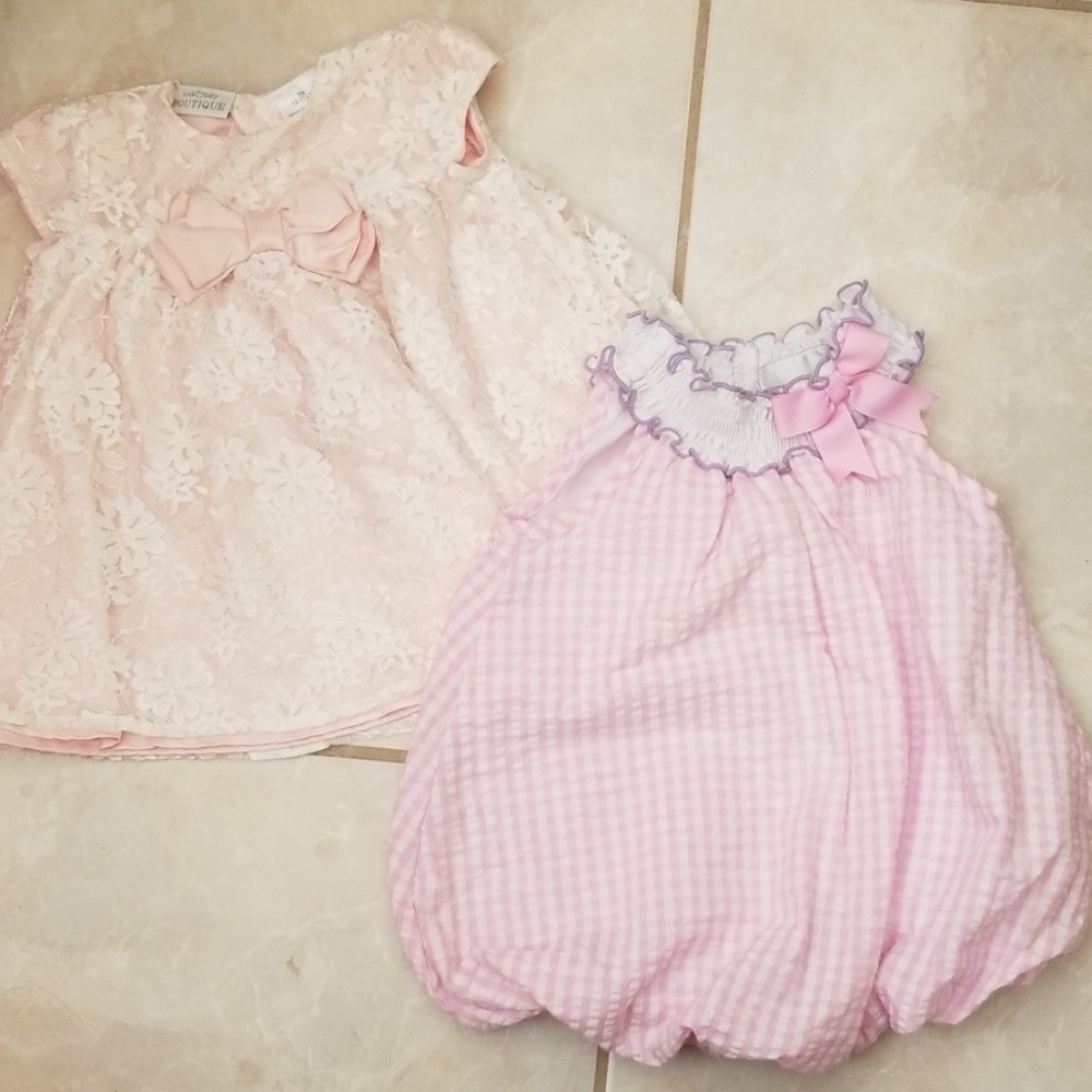 BUNDLE! Baby girl summer clothes- 6-9 months
